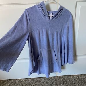 Purple sleepwear hoodie